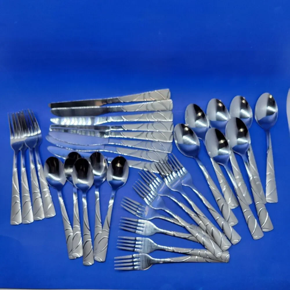 Cambridge Conquest Stainless Flatware 33 Assorted Pieces
